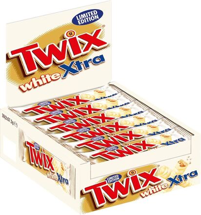 Twix White Xtra Storpack - 30-pack