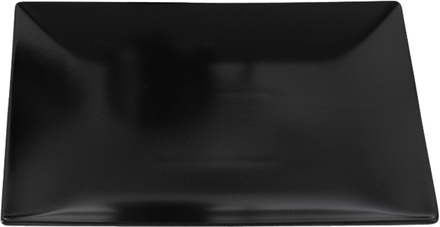 Aida - Quadro tallerken 21x21 cm svart