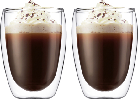 Bodum - Pavina Kaffeglass dobbeltvegget glass 35 cl 2-pk