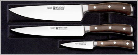 Wüsthof - Ikon knivsett 3 deler