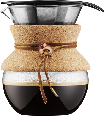 Bodum - Pour Over kaffebrygger 0,5 L/4 kopper filter/kork
