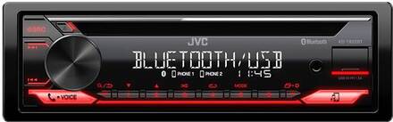 JVC KD-T822BT autoradio CD/RDS turner og Bluetooth