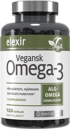 Elexir Pharma | Omega 3 Vegan