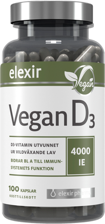 Elexir Pharma | Vegan D3 4000IE