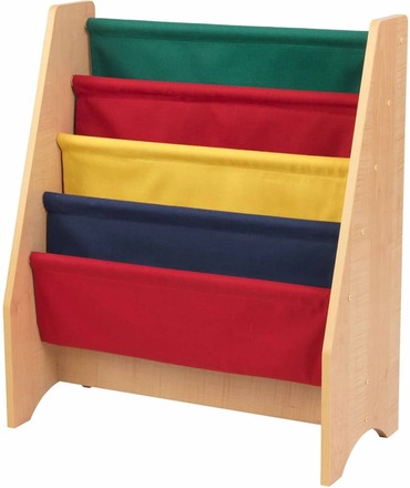 KidKraft Bokhylle for barn flerfarget 61x29,9x71,1 cm 14226