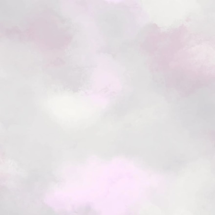 Noordwand Good Vibes Carta da Parati Paint Clouds Rosa e Grigio