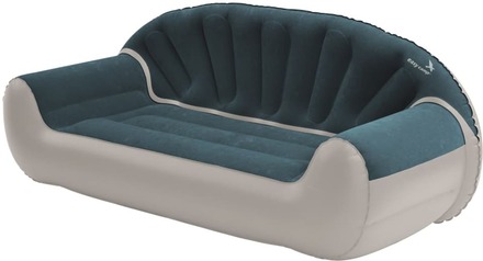 Easy Camp Oppblåsbar sofa Comfy for 3 personer stål grå og blå