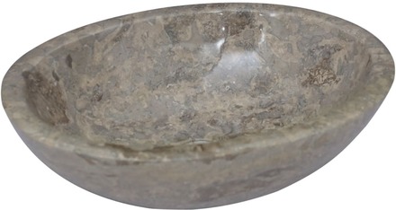 vidaXL Handfat grå 53x40x15 cm marmor