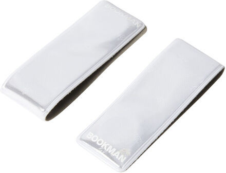 Bookman Clip-On Reflectors White 2-pack