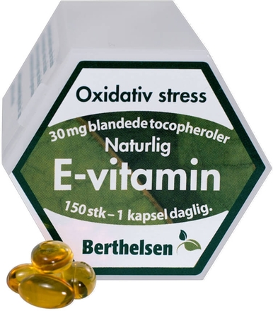 Berthelsen Naturprodukter - E-Vitamin mit Toco 150 stk.