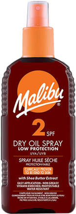 Malibu Dry Oil Sun Spray SPF 2 200 ml