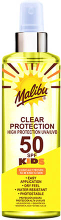 Malibu Kids Clear Protection Sun Spray SPF 50 250 ml