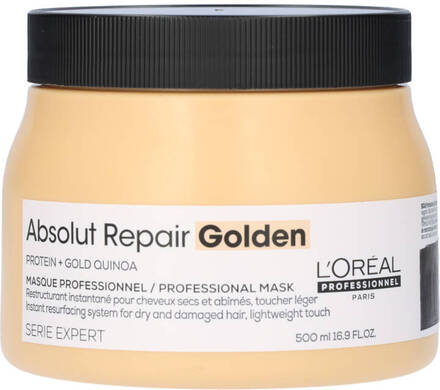 Loreal Absolut Repair Protein Golden + Gold Quinoa Mask 500 ml