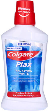 Colgate Plax Sensation White Zero Alcohol 500 ml