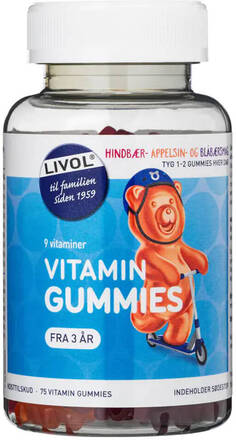 Livol Vitamin Gummies - Multi Vitamin Fruit 75 stk.