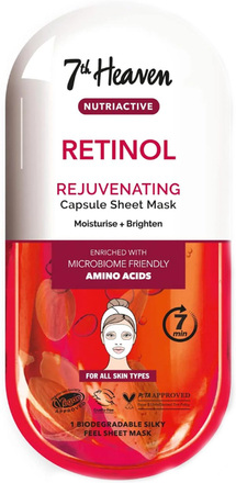 7th Heaven Nutriactive Retinol Sheet Mask
