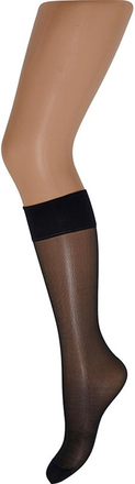 Decoy Silk Look Knee-High (20 Den) Black