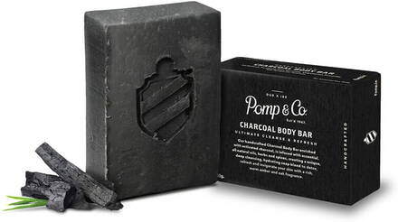 Pomp & Co Charcoal Body Bar 120 g