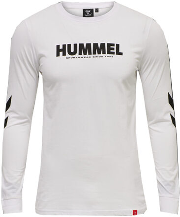 Hummel Hmllegacy L/S T-shirt White Str S