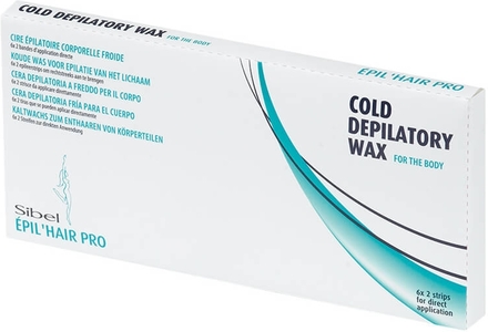 Sibel Cold Depilatory Wax Strips For Body Ref. 7411300 6 stk.