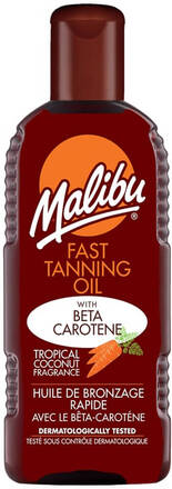 Malibu Fast Tanning Oil With Beta Carotene 100 ml