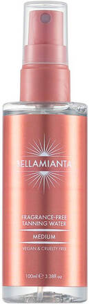 Bellamianta Fragrance Free Tanning Water - Medium 100 ml