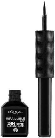 L'oréal Infaillable Grip 24H Matte Liquid Liner - 01 Matte Black 3 ml