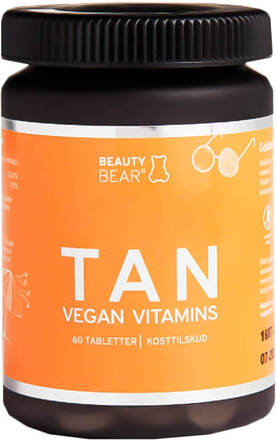 Beauty Bear Tan Vegan Vitamins 60 stk.