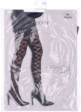 Decoy Fashion Tights (20 DEN) Blue Iris M/L