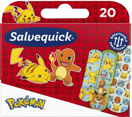 Salvequick Pokémon Plaster 20 stk.