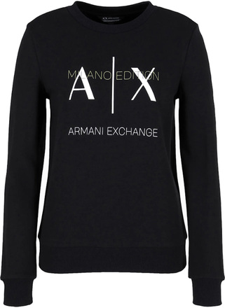 Armani Exchange Woman Sweatshirt Black L