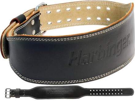 4 Inch Padded Leather Belt 1 riem Maat L