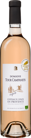 (Organic) Esprit de Domaine Tour Campanets Coteaux d'Aix en Provence Rosé