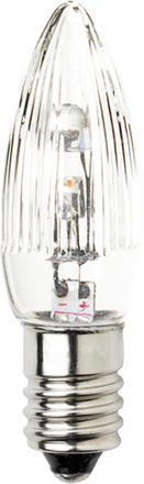 Reservlampa Ute E10 Universal 14-55V LED 0,3W Klar 3-pack Gnosjö Konstsmide