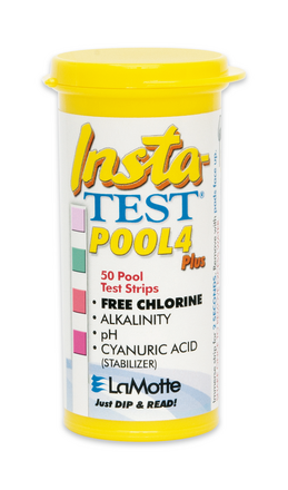 Teststickor Insta-Test 4 pH/klo/alka/cya, 50 stickor Planet Pool