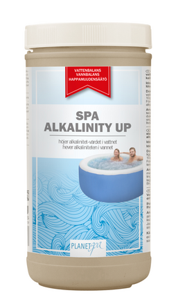 Vattenvård Alkalinity Up 1 kg Planet Spa