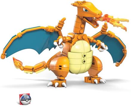 Pokémon Mega Construx Wonder Builders Construction Set Charizard 10 cm