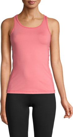 Essential Racerback with Mesh Insert - Brilliant Pink