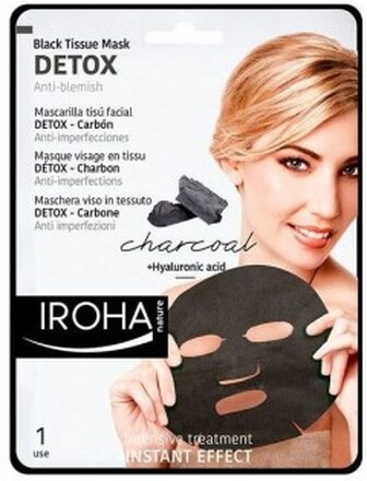 Ansigtsrens Detox Charcoal Black Iroha