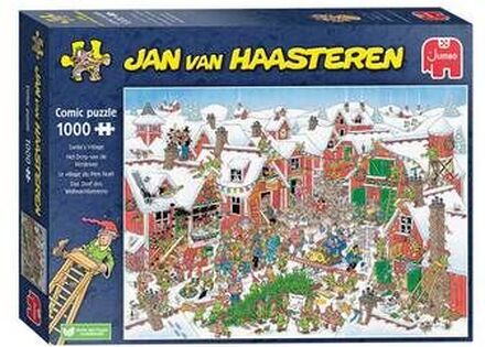 Jan van haasteren puslespil - julemandens landsby, 1000 stk.