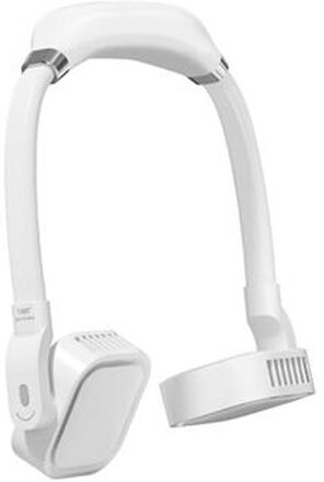 G2 bærbar halsblæser USB genopladelig sommer minikøleventilator Stille 3 vindhastigheder personlig b