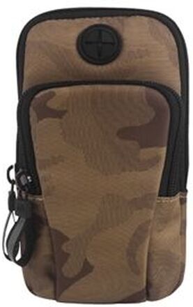 YIPINU Fashion Camouflage Waterproof Sports Arm Bag Adjustable Armband Phone Storage Bag