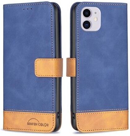 BINFEN COLOR BF Leather Case Series-7 Style 11 PU Leather Shell for iPhone 11 , Skin Touch Leather F