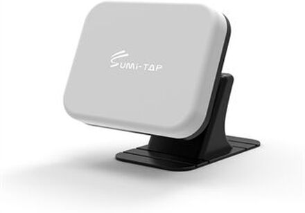 SUMI-TAP Square Arc Base Universal Car Phone Holder 360 Degree Rotatable Magnetic Mobile Phone Stand