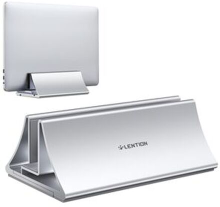 LENTION LS2 Desktop Vertical Laptop Stand Heat Dissipation Gravity Notebook Bracket Holder