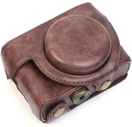 Vintage Protective Case Compatible for Sony ZV-1 Camera Premium PU Leather Bag Cover