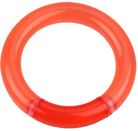 Akryl Röd Segment Ring