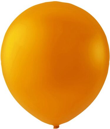 Orange Ballonger 26 cm - 10 stk