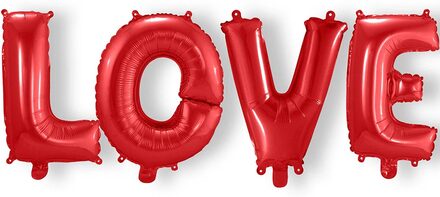 LOVE - Folieballong för Luft 36 cm