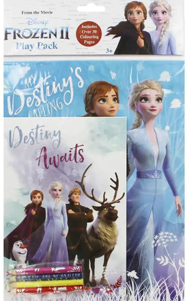 Frost 2 / Disney Frozen 2 Ritbok med Färgkritor